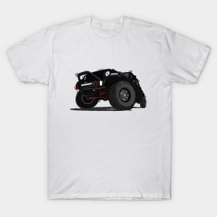 Black Jeep Illustration T-Shirt